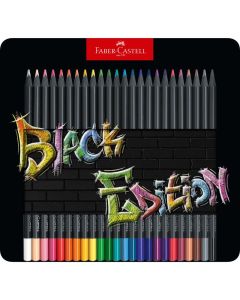 FABER CASTELL Drvene bojice1/24 black edition 116425 M.K. - 116425-1