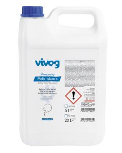 Vivog  šampon za BELU dlaku 5 litara