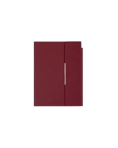 VELVET Notes sa magnetnim preklopom A5 - bordo