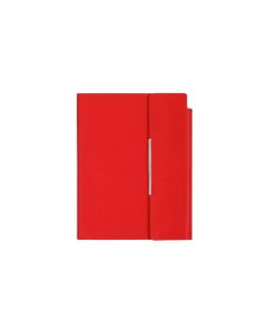 VELVET Notes sa magnetnim preklopom B6 - crvena