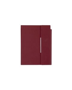 VELVET Notes sa magnetnim preklopom B6 - bordo