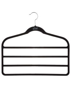 FIVE Vešalica za odeću 4/1 44,8x0,7x41,5cm abs/nylon crna - 116874