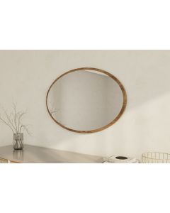 HANAH HOME Dekorativno ogledalo Beyo, braon