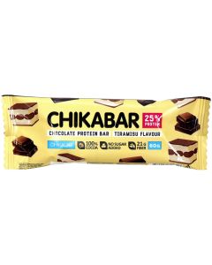 CHIKALAB - CHIKABAR Preliveni proteinski bar SA PUNJENJEM Tiramisu 60g - 117-1