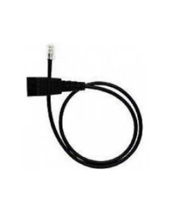 JABRA QD Cord to RJ10,colied,0,5-2m, Siemenas compability 8800-01-06 - 118040