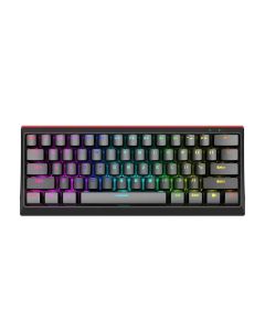 Tastatura Marvo Hecate 61R KG962 mehanička, crveni svičevi, pozadinsko osvetljenje crna