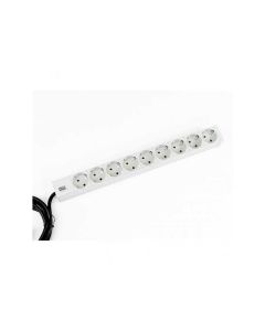 BACHMANN PDU Basic ALU 19''1U 9xšuko, 16A, kabl 2m - 118070
