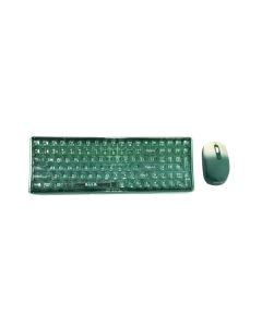 AULA Tastatura i mis AC210 Green combo, 2.4G - IG56365