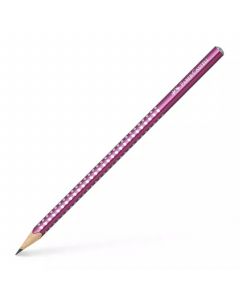 FABER CASTELL Grafitna olovka Grip HB, Sparkle pearl bordeaux - 118215