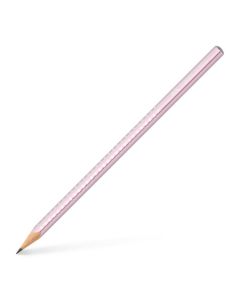 FABER CASTELL Grafitna olovka grip HB sparkle rose metallic - 118261