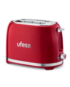 UFESA Toster classic PinUp Rojo 850W - 8422160055164