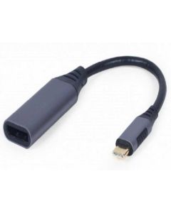 GEMBIRD A-USB3C-DPF-01 USB Type-C to DisplayPort male adapter, space grey 42541 - 118372