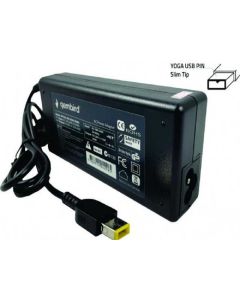 GEMBIRD NPA90-200-4500 (IB08)punjač za laptop 90W-20V-4.5A, USB Yellow PIN (1229) 38967 - 118435