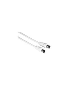 HAMA Antenski Kabl 75dB duplo izolovan (muško ženski) 10m, bela - 11903