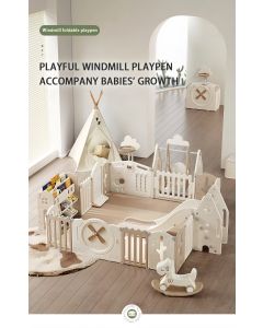 PREMIUM STIL Ogradica Igraonica Čarobna „Vetrenjača“