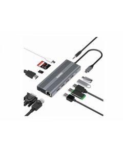 Adapter MAIWO 12in1 USB(C) port replikator KH12RHV - 56713