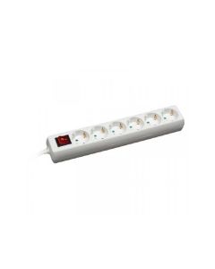COMMEL Produžni Kabl 6 Utičnica 16A 250V 3500W Sklopka 1,4m H05VV-F 3G1 C0838 - 119437