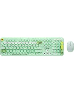 TASTATURA I MIŠ BEŽIČNI SET LOVELY MIX 2 BOJE OP25157