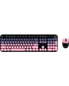 TASTATURA I MIŠ BEŽIČNI SET MIX 2 BOJE OP25158