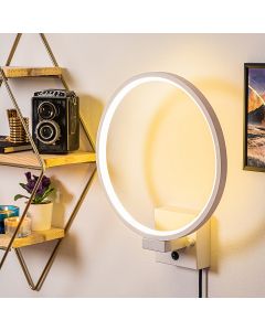 OPVIQ LED zidna lampa Halka 13310, bela