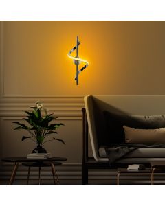 OPVIQ Zidna LED lampa Lıkma 13513, srebrna