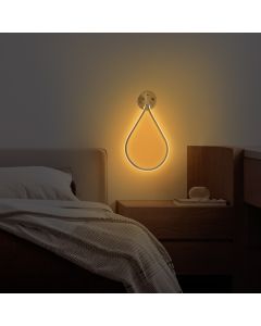 OPVIQ LED zidna lampa Damla 13534, zlatna