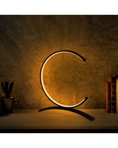 OPVIQ Stona LED lampa Moon 13330, crna