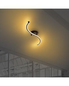 OPVIQ LED plafonjera Yılan 13278, crna