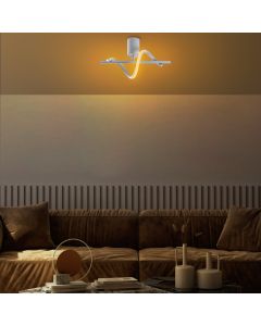 OPVIQ LED plafonjera Lıkma 13516, siva