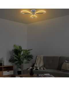 OPVIQ LED Luster Damla 13544, srebrna