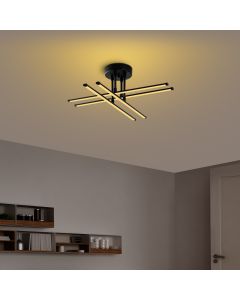 OPVIQ LED luster Exhaust-13661, crna