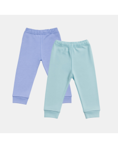 Mafimi Pamučne Pantalonice set od 2 - plava, aqva - P-125356