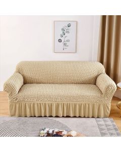 Homemates 1 plus 1 gratis retro pokrivač za dvosede i kauče od 145cm do 185cm - braon