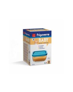 BORMIOLI ROCCO Staklena posuda Frigoverre square baby 3/1 22cl 10x10 cm - 335190G