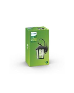 PHILIPS 17236/30/PN Buzzard zidna spoljašnja svetiljka crna 1x max60W 230V - 100387