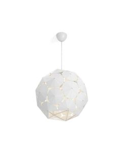PHILIPS Corkwood visilica - luster beli 1xmax60W - 40914-31-PN