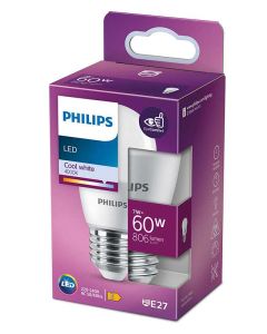 PHILIPS PS781 LED SIJALICA 7W (60W) P48 E27 4000K CW FR ND 1SRT4 - PS781