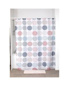 TENDANCE Zavesa za kadu sa 12 kukica 180x200cm Gaia - 1205664