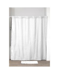 TENDANCE Zavesa za kadu 180x200cm, bela - 1207100