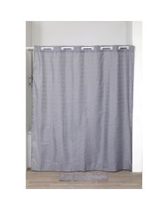 TENDANCE Zavesa za kadu 180x200cm, siva - 1207180