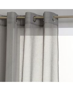 ATMOSPHERA Zavesa Etamine 140x240cm poliester siva - 120943B