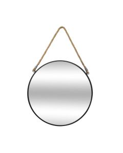 ATMOSPHERA Ogledalo 38x3cm metal/staklo crna - 121409A