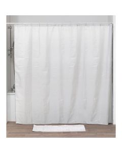 TENDANCE Zavesa za kadu sa 16 kukica 240x200cm, bela - 1214100