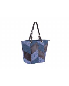 PULSE Torba na rame venezia flower jeans 121507 - 121507