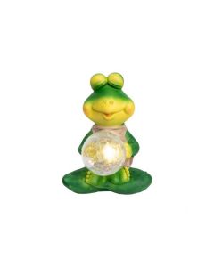 HOME Solarna baštenska lampa ''žaba'' - 122780