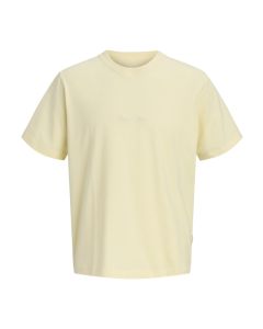 JACK & JONES Muška žuta majica rebro