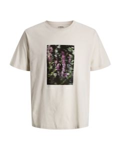 JACK & JONES Muška bež majica oscar