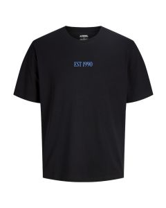 JACK & JONES Muška crna majica miles