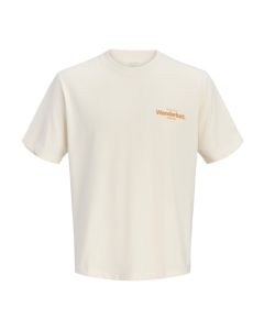 JACK & JONES Muška bež majica riviera