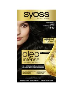 SYOSS Oleo Intense Boja za kosu 1-10, Intense black - 1229690